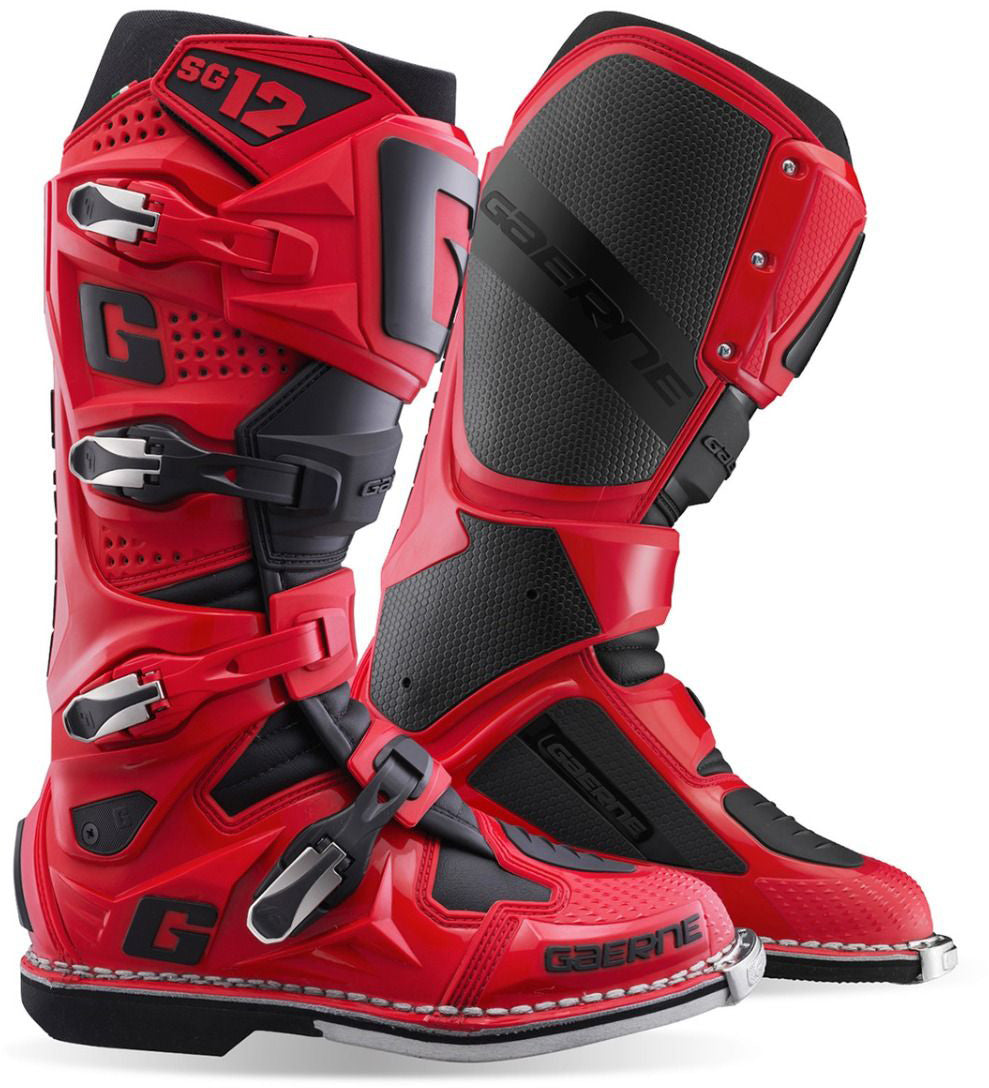 Bottes SG12 Rouge-Noir GAERNE