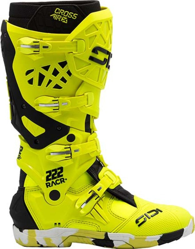 Bottes Sidi Crossair X Édition Antonio Cairoli 222 Jaune