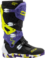Bottes Sidi Crossair X Noir / Violet