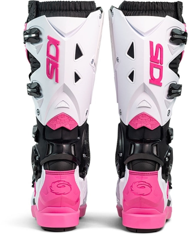 Bottes Sidi Crossfire 3 SRS Blanc / Rose
