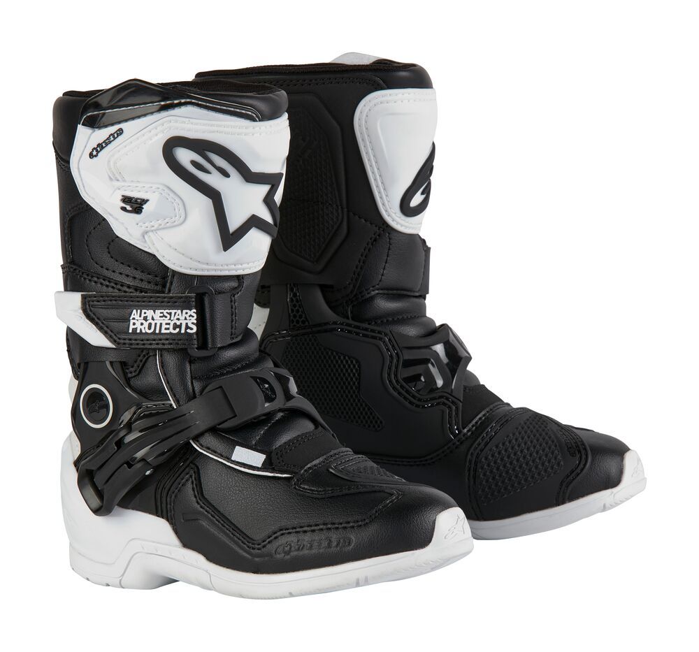 Bottes Enfant Tech3S Blanc/Noir ALPINESTARS