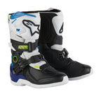 Bottes Enfant Tech3S Blanc/Noir/Bleu ALPINESTARS