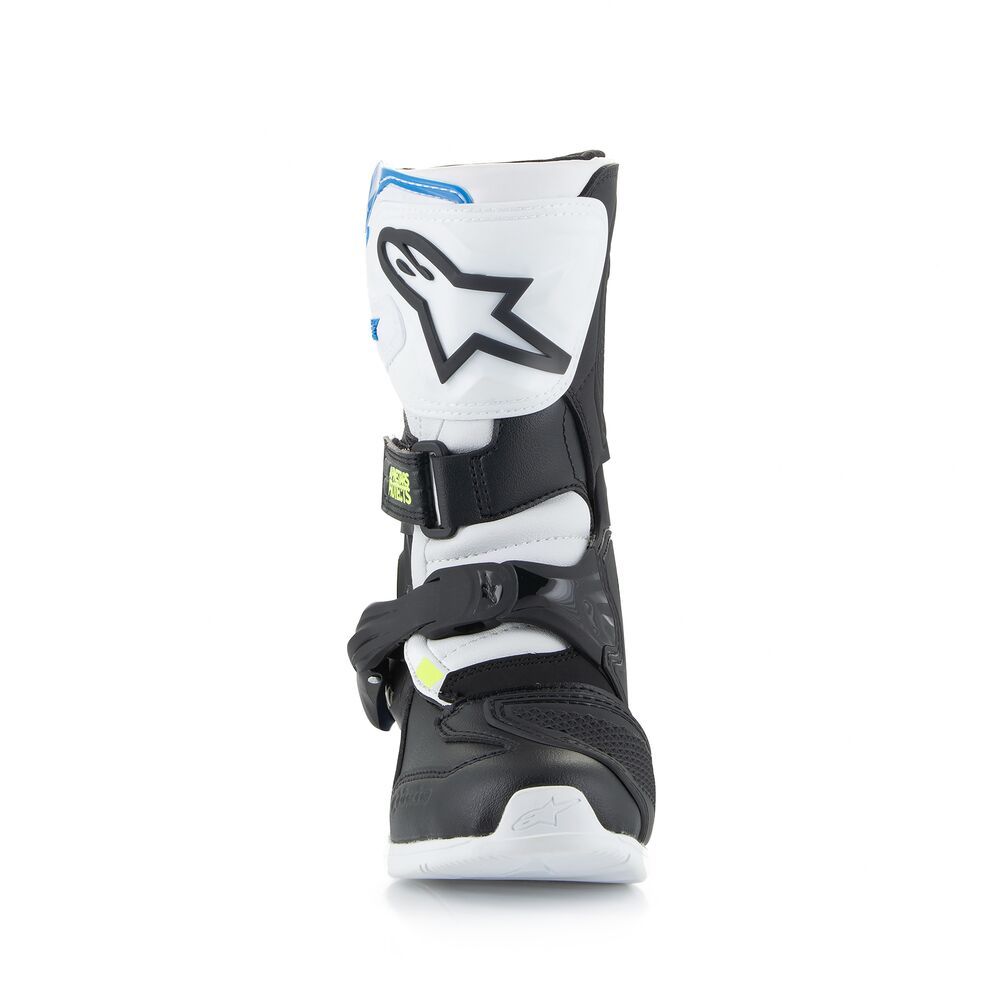 Bottes Enfant Tech3S Blanc/Noir/Bleu ALPINESTARS
