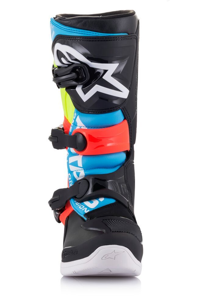 Bottes Enfant Tech3S Noir/Bleu/Rouge/Jaune ALPINESTARS