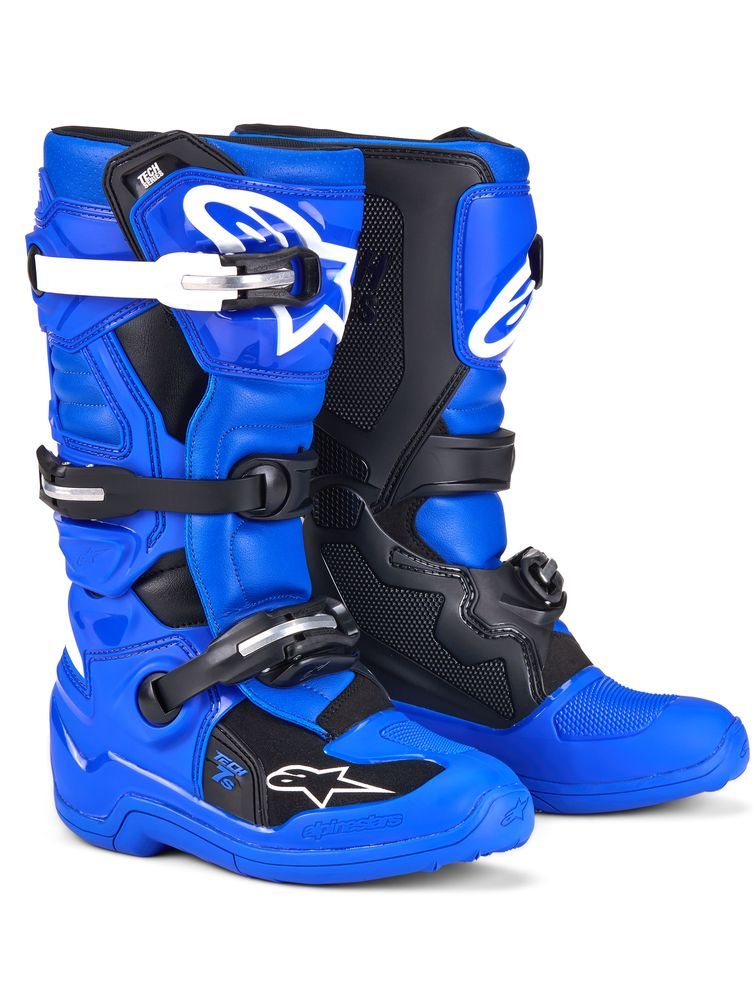Bottes Enfant Tech7S Bleu/Noir ALPINESTARS