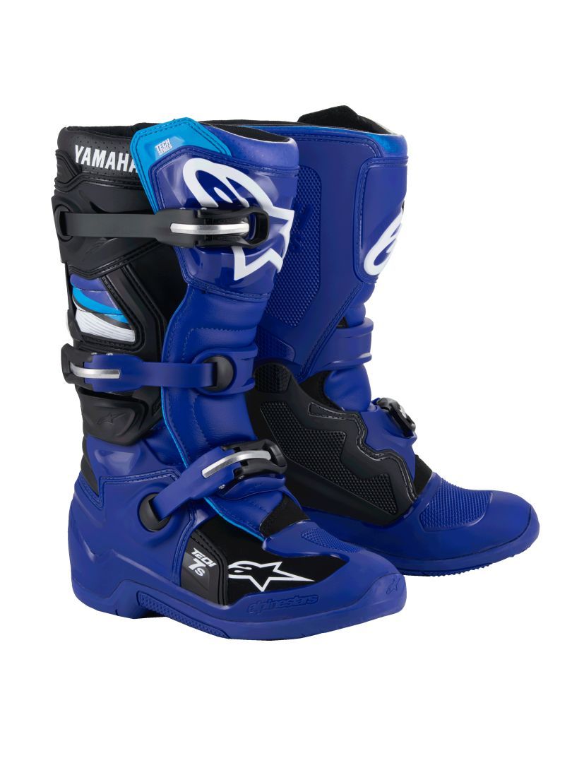 Bottes Enfant Tech7S Yamaha Bleu/Blanc ALPINESTARS