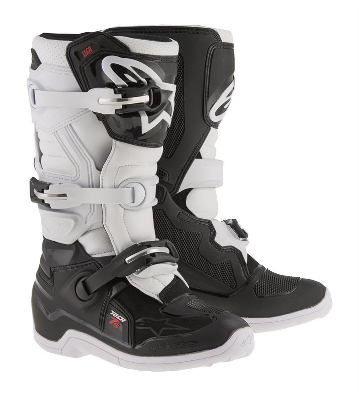 Bottes Enfant Tech7S Noir/Blanc ALPINESTARS