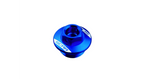 bouchon remplissage huile scar sherco aluminium anodise enduro sef se bleu