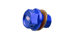 bouchon de vidange magnetique scar ktm husqvarna gasgas bleu 