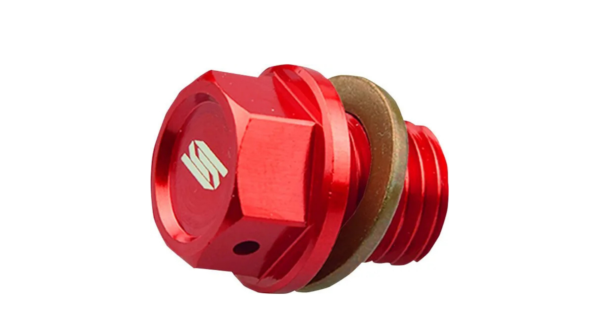 bouchon de vidange magnetique scar ktm husqvarna gasgas rouge