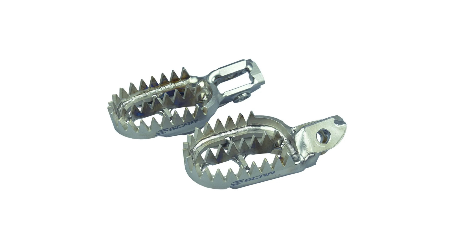 cale pieds titane scar ktm husqvarna gasgas grip maximum motocross enduro