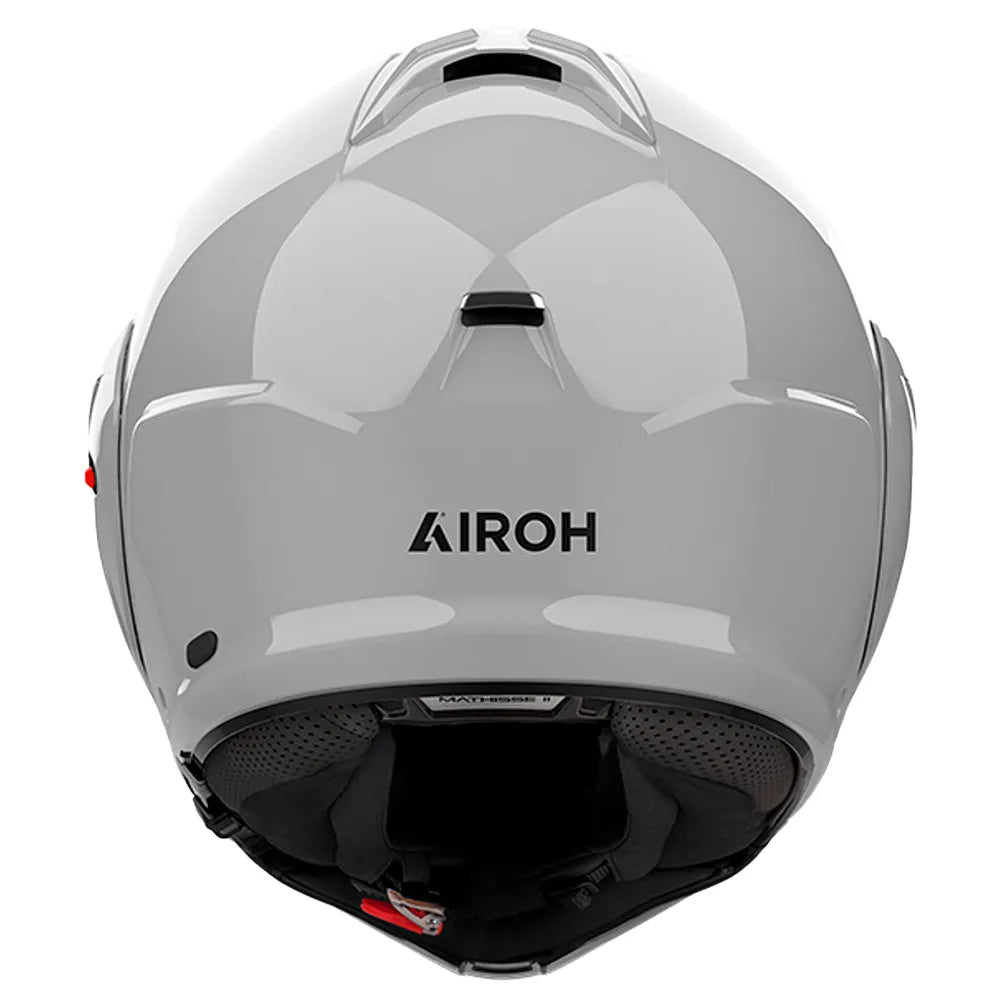 casque modulable airoh mathisse 2 gris casque moto touring confortable écran solaire intégré