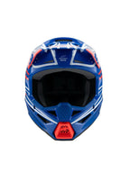 Casque Enfant S-M3 Bleu Rouge Blanc ALPINESTARS