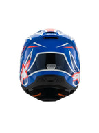 Casque Enfant S-M3 Bleu Rouge Blanc ALPINESTARS