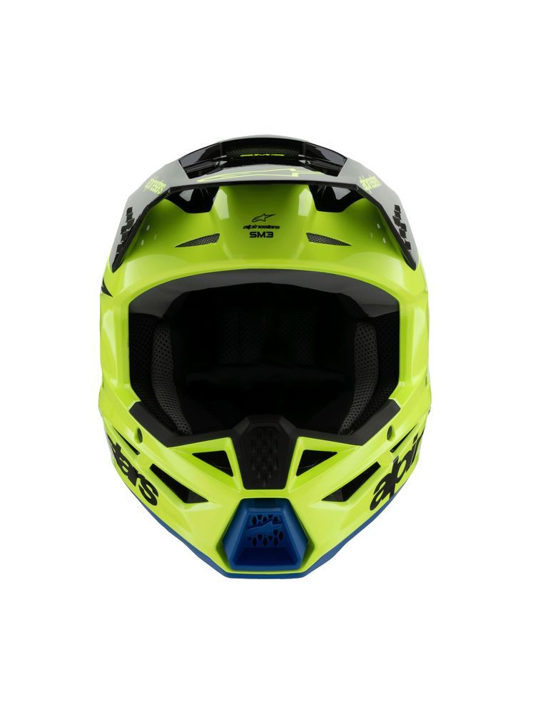 Casque Enfant S-M3 Jaune Fluo/Noir ALPINESTARS