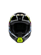 Casque Enfant S-M3 Noir/Bleu/Jaune Fluo ALPINESTARS