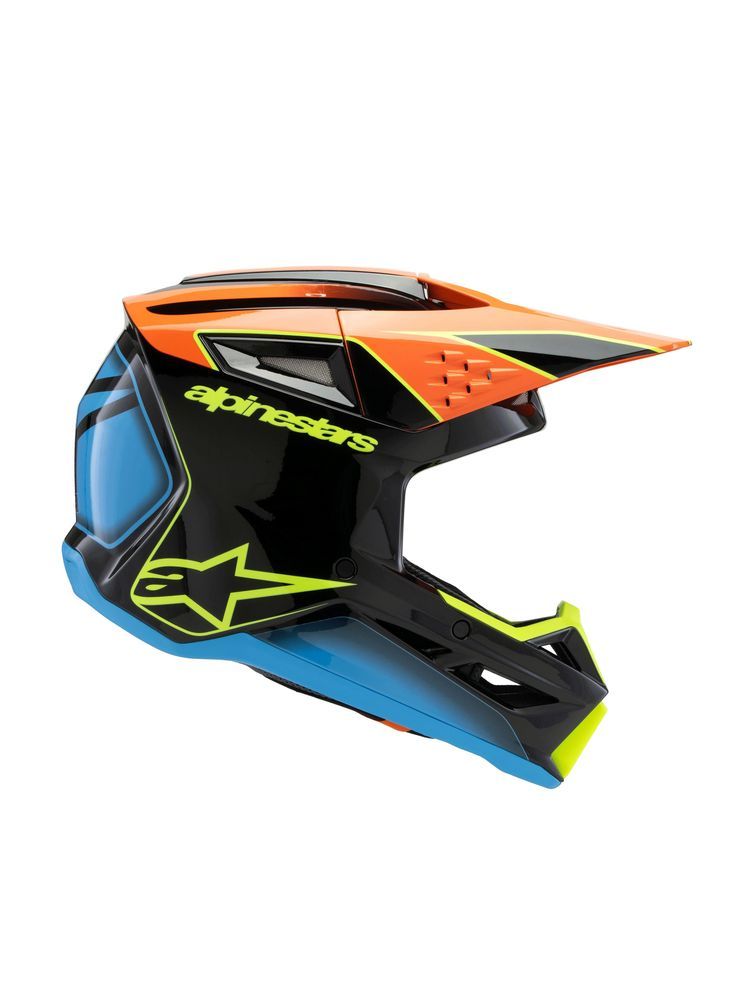 Casque Enfant S-M3 Noir/Orange ALPINESTARS