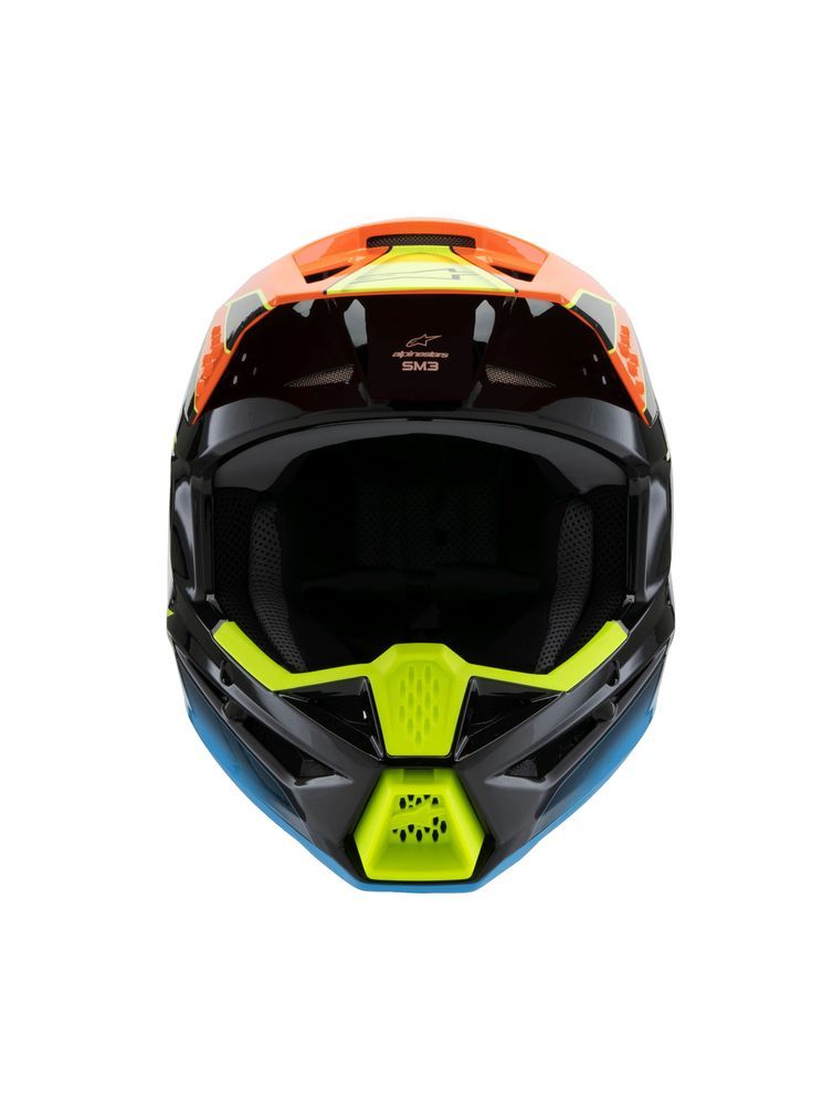 Casque Enfant S-M3 Noir/Orange ALPINESTARS