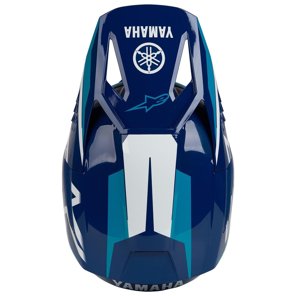 Casque Enfant S-M3 Yamaha Bleu/Blanc ALPINESTARS