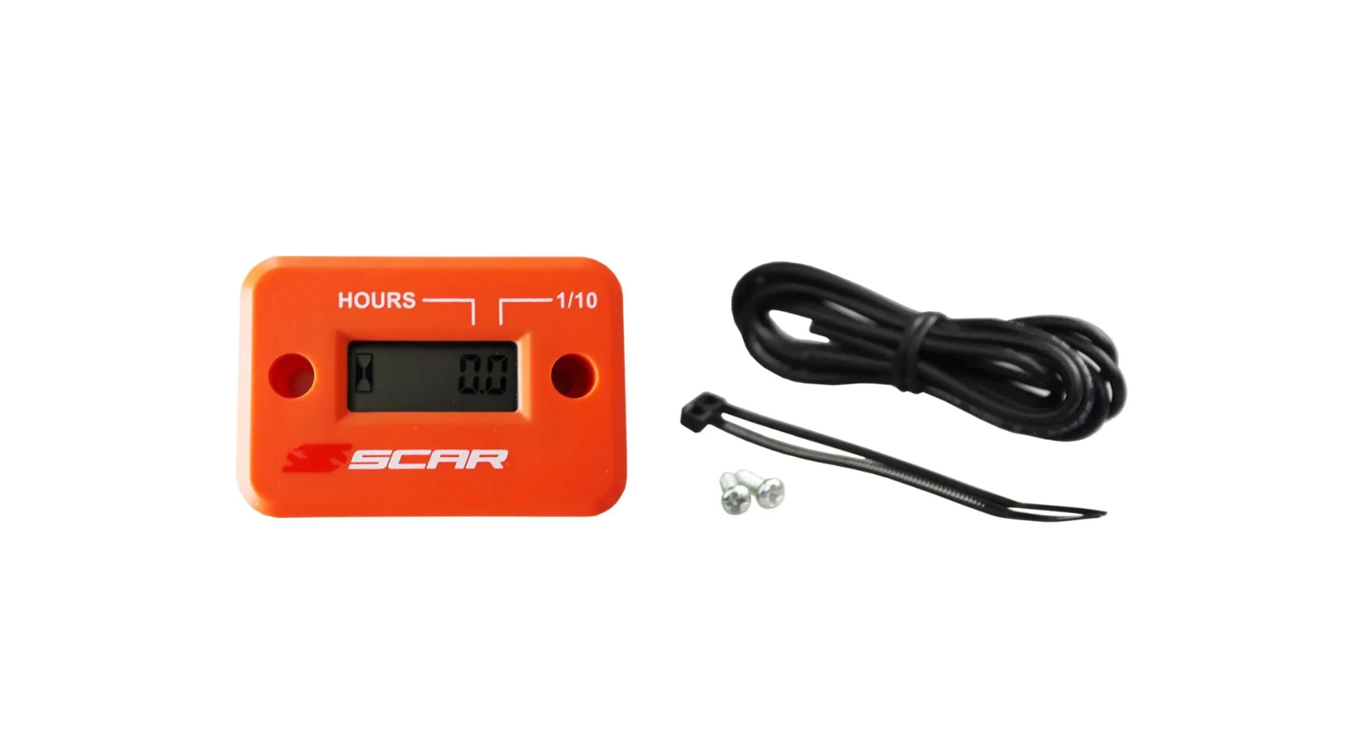 compteur heures scar filaire orange moto cross enduro compte temps moteur