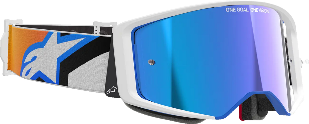 Masque Supertech Corp Bleu Orange ALPINESTARS