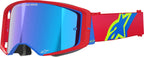 Masque Supertech Corp Rouge Bleu ALPINESTARS