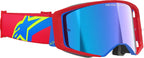 Masque Supertech Corp Rouge Bleu ALPINESTARS