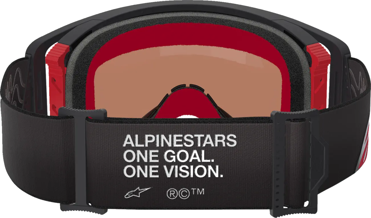 Masque Supertech Corp Noir Rouge ALPINESTARS