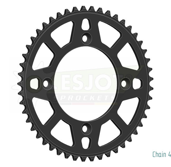 Couronne aluminium Supersprox 65cc KTM Husqvarna GasGas motocross transmission moto haute performance 420