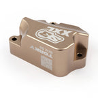Couvercle valve Torky Box S3 monté sur moteur 2 temps
