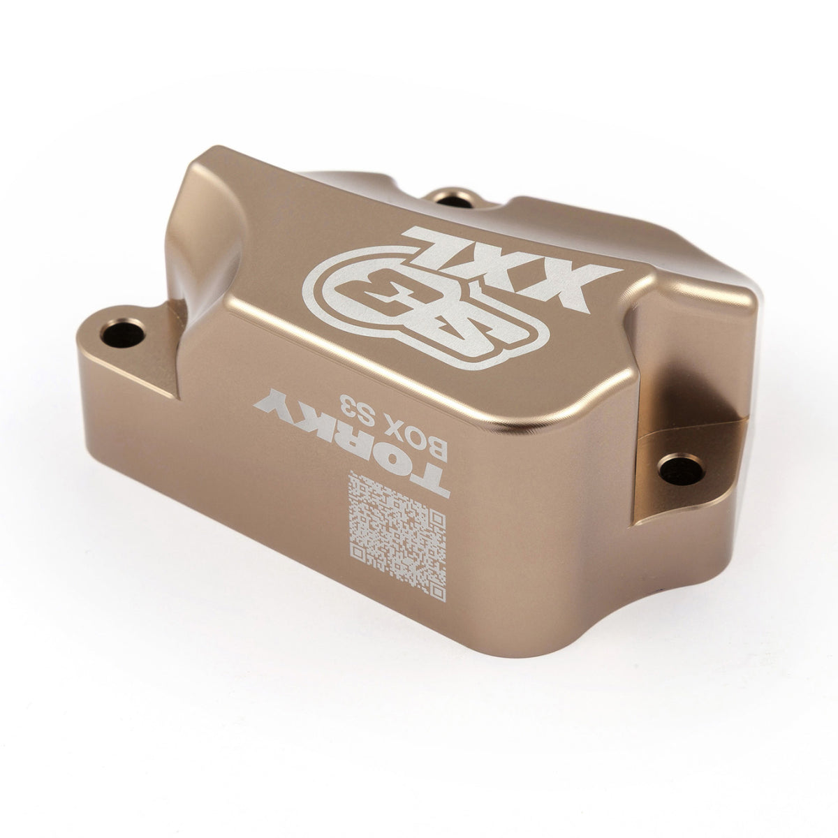 Couvercle valve Torky Box S3 monté sur moteur 2 temps