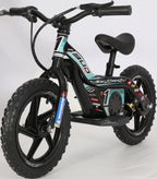 Draisienne Electrique 12'' Bleu Aqua BUD RACING