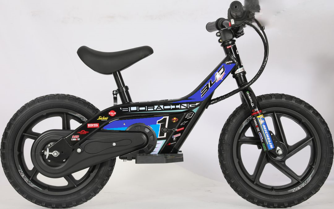 Draisienne Electrique 12'' Bleu  BUD RACING