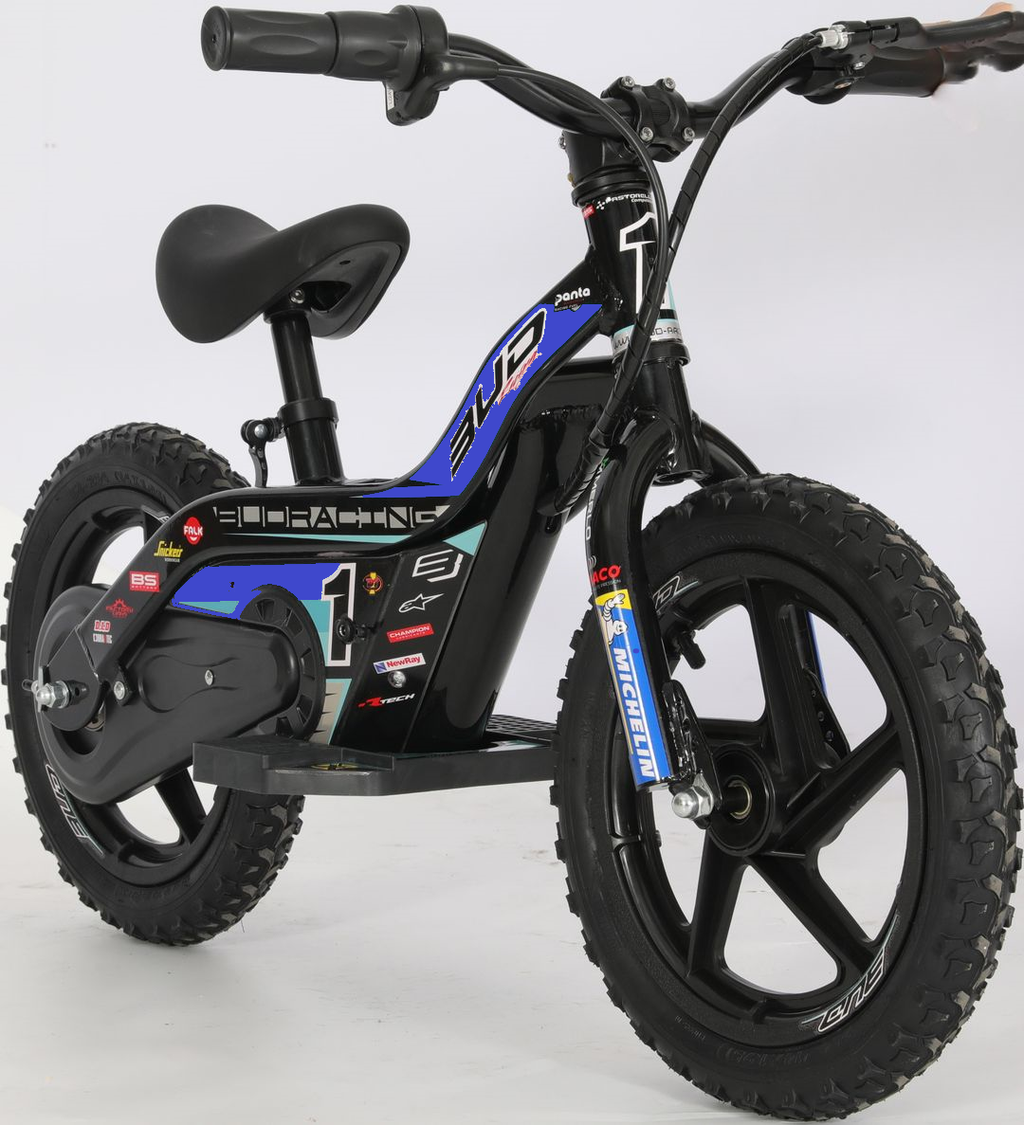 Draisienne Electrique 12'' Bleu  BUD RACING