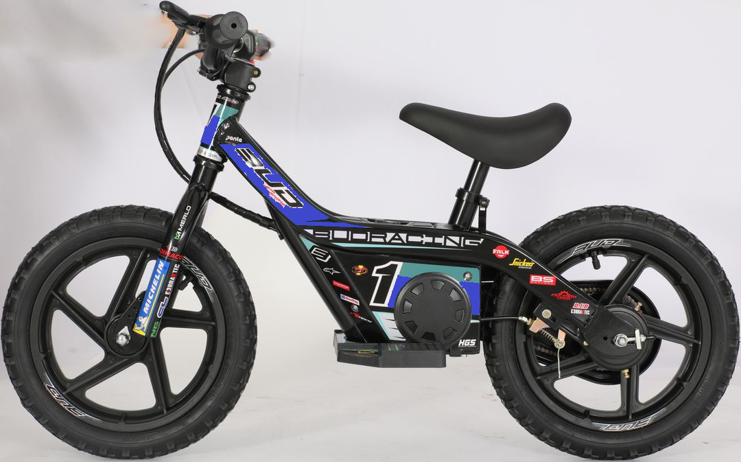 Draisienne Electrique 12'' Bleu  BUD RACING