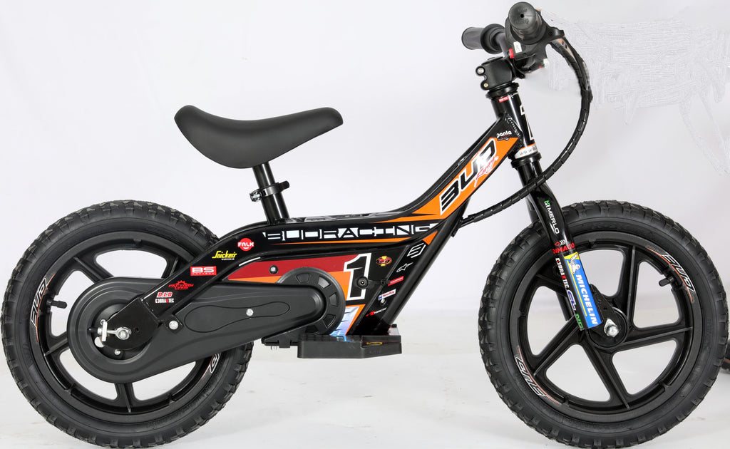 Draisienne Electrique 12" Orange  BUD RACING