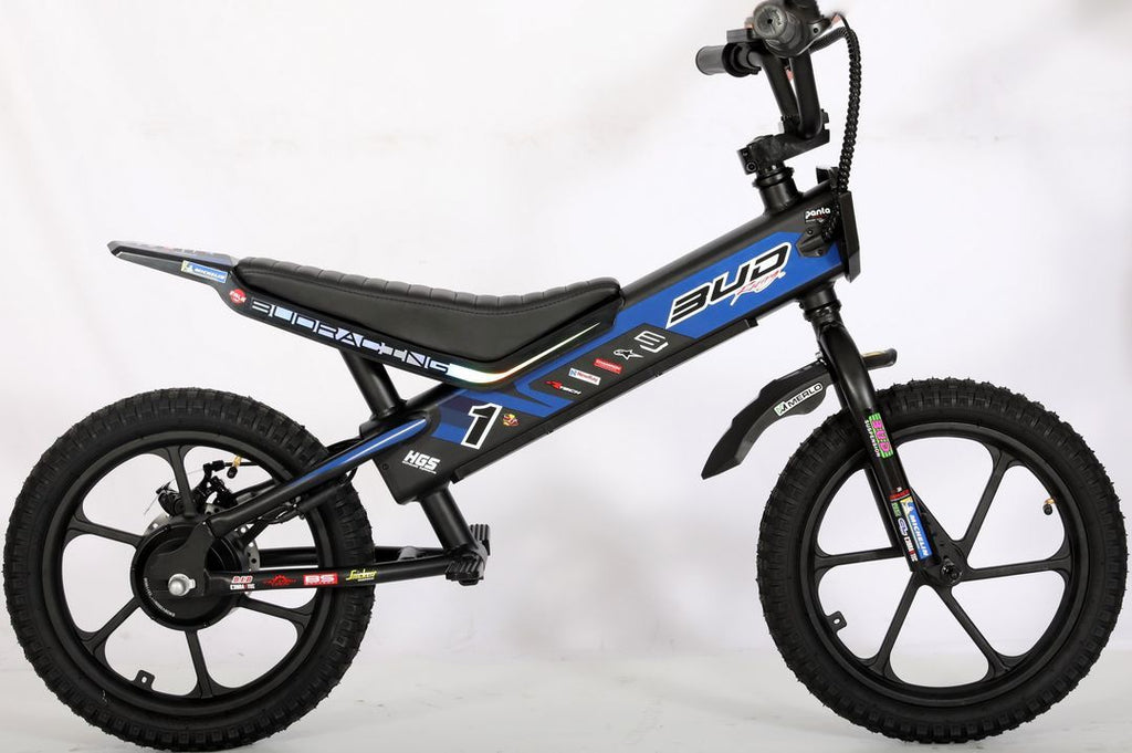 Draisienne Electrique 16'' Bleu  BUD RACING