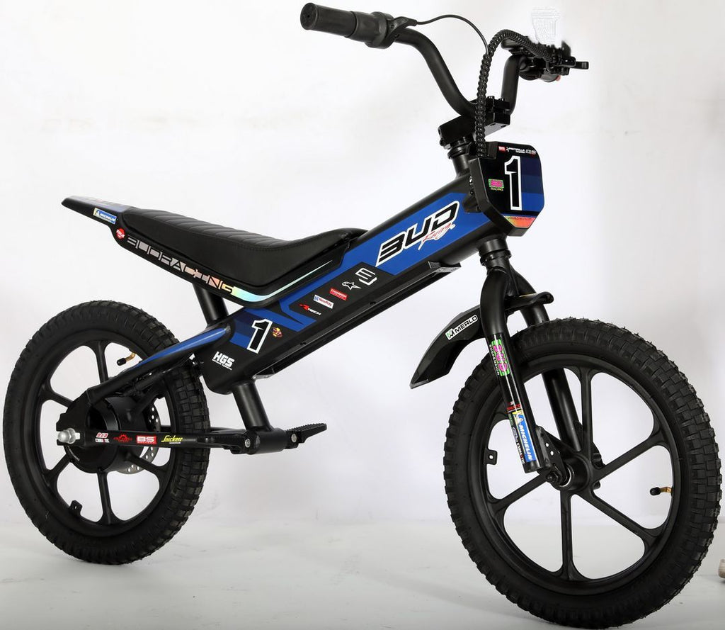 Draisienne Electrique 16'' Bleu  BUD RACING