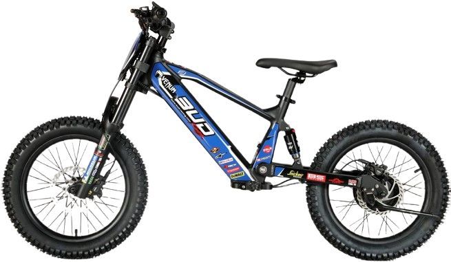 Draisienne Electrique 18'' Bleu  BUD RACING