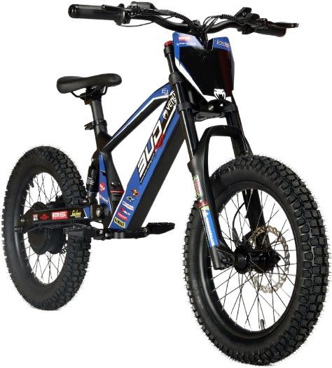 Draisienne Electrique 18'' Bleu  BUD RACING