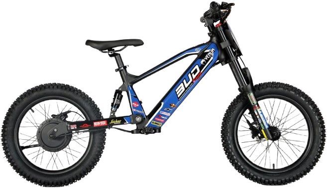 Draisienne Electrique 18'' Bleu  BUD RACING
