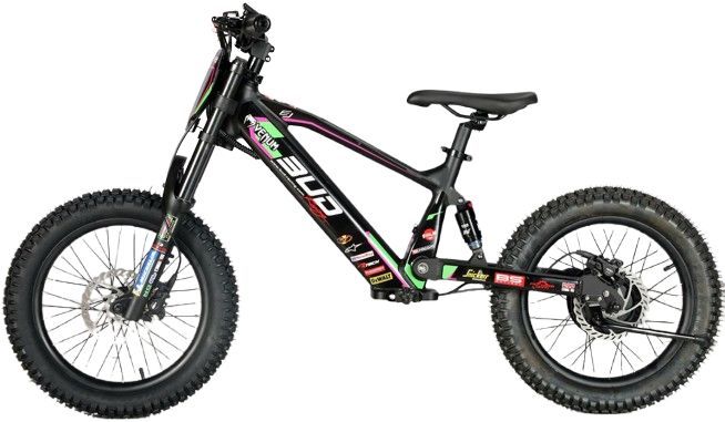 Draisienne Electrique 18'' Noir  BUD RACING