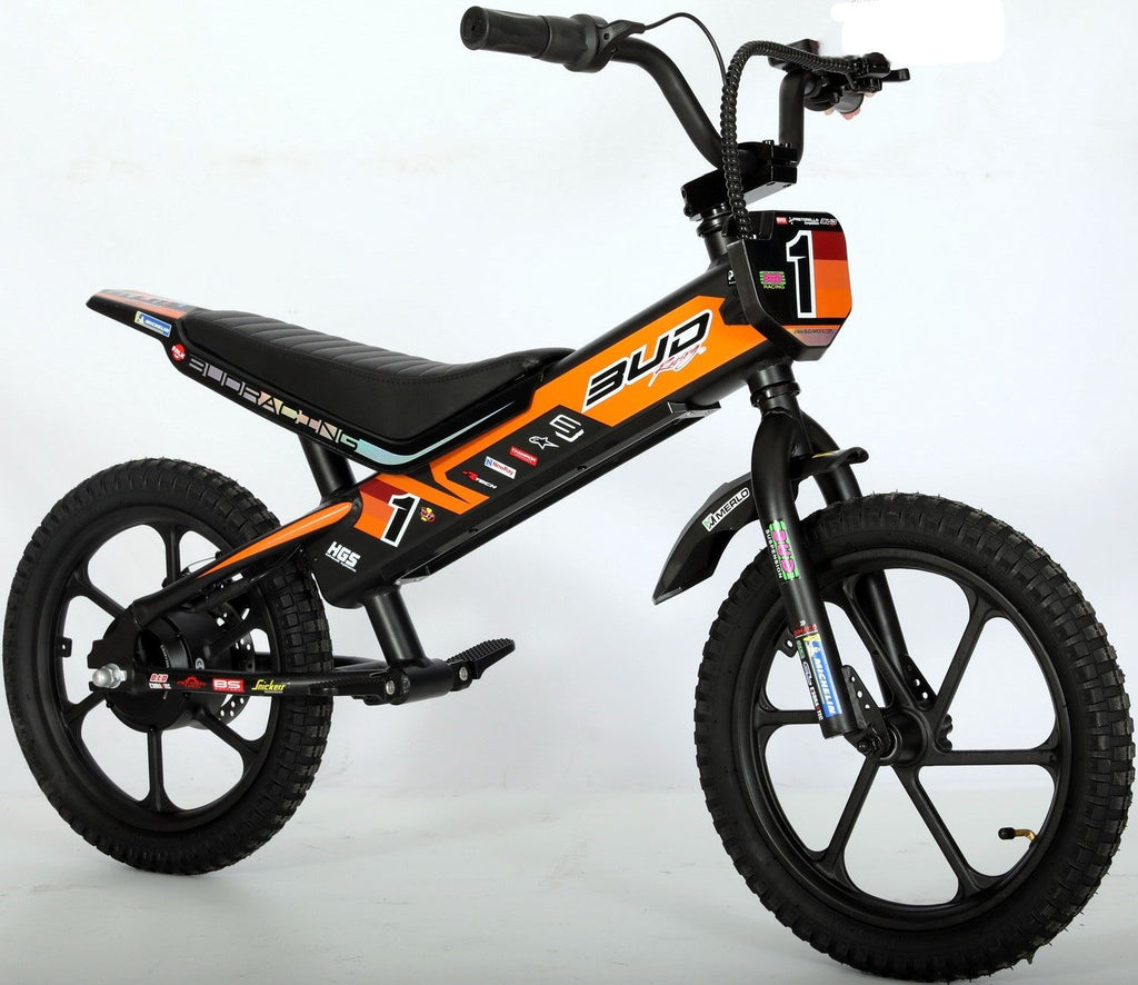 Draisienne Electrique 16'' Orange  BUD RACING