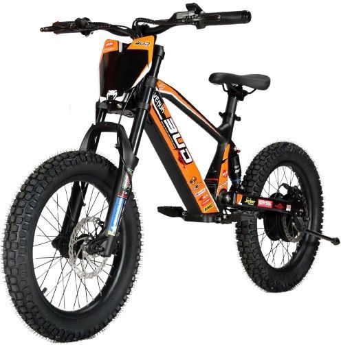 Draisienne Electrique 18'' Orange  BUD RACING