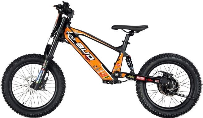 Draisienne Electrique 18'' Orange  BUD RACING
