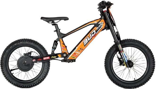 Draisienne Electrique 18'' Orange  BUD RACING