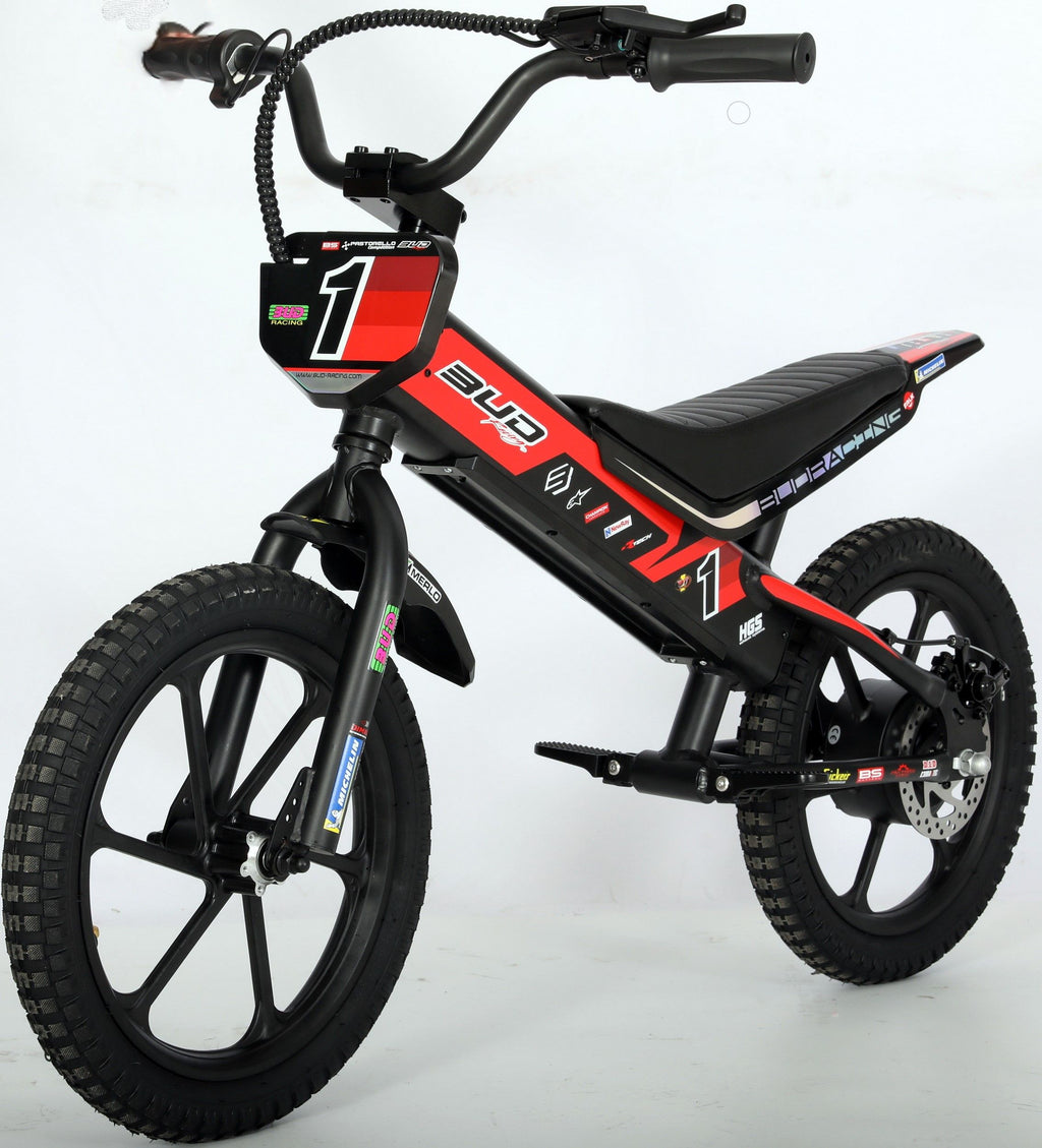Draisienne Electrique 16'' Rouge  BUD RACING