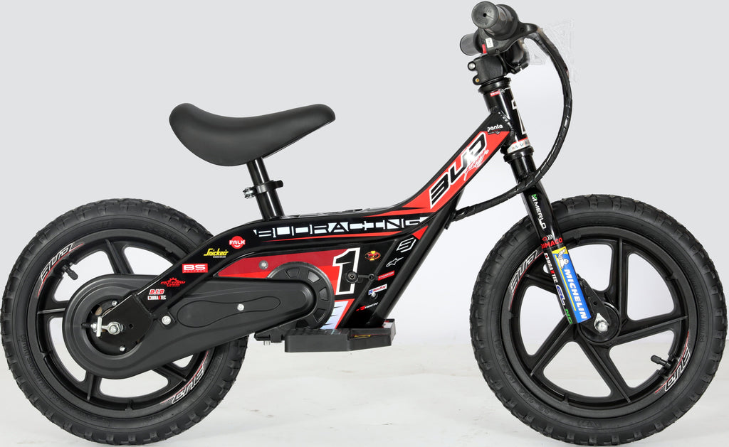 Draisienne Electrique 12" Rouge  BUD RACING
