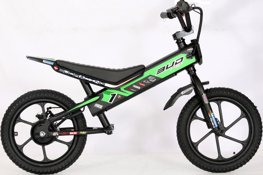 Draisienne Electrique 16'' Vert  BUD RACING