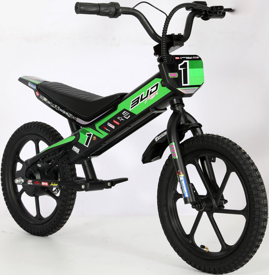 Draisienne Electrique 16'' Vert  BUD RACING